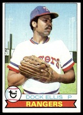 1979 Topps Dock Ellis Texas Rangers #691