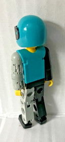 Vintage LEGO Technic Competition Figure with helmet 1990's--pre-owned 3.5" tall