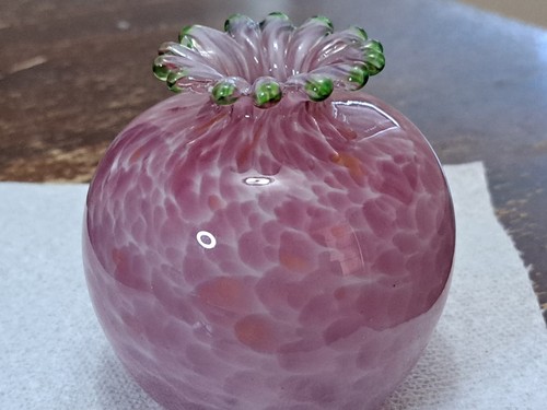 Guersney Island Studio Glass Vase - Bild 6 von 10