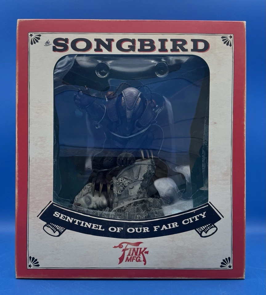 Songbird BioShock Infinite Statue Fink MFG Sentinel of Our Fair City -Rare / NIB - Image 2 of 4