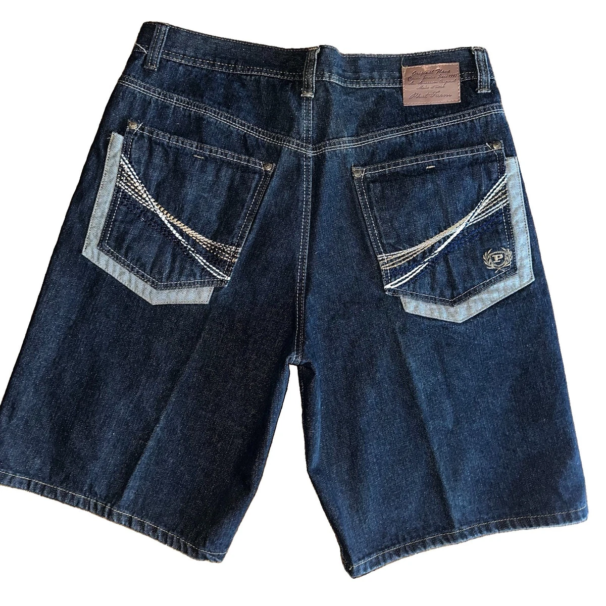 パンツ Phat Farm Check short halhpants 90s00s パンツ Phat Farm Check short halhpants 90s00s Phat Farm Flat Front