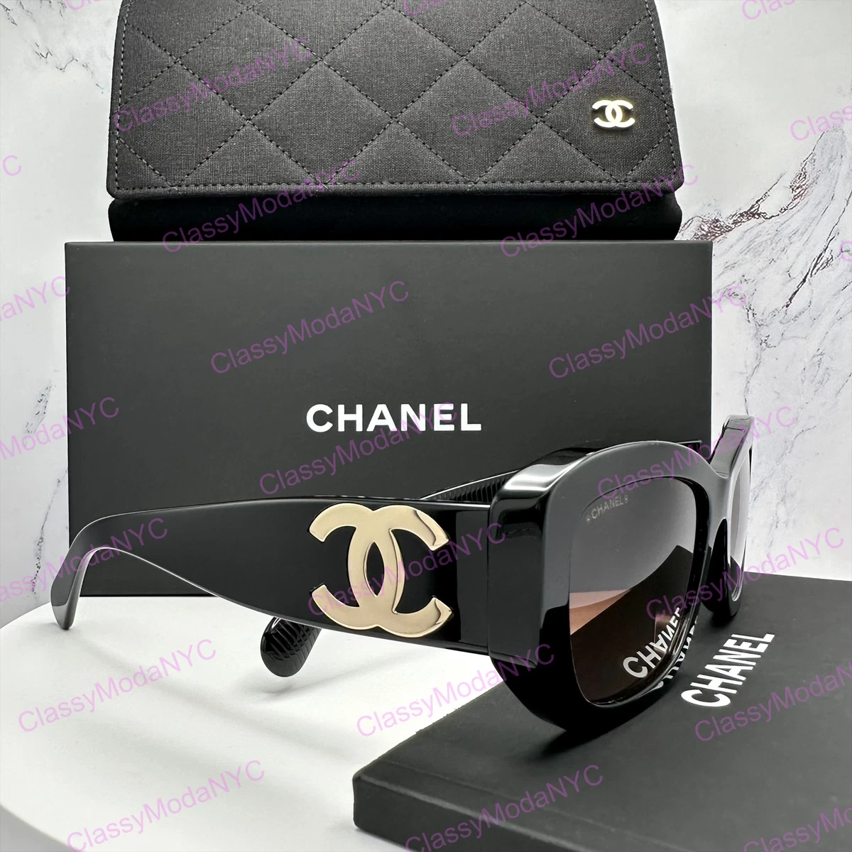 CHANEL Sunglasses Cc Logo In Women's Sunglasses for sale | eBay