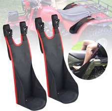 Reposapiés trasero pasajero ATV, universal ajustable plegable resistente al desgaste trasero F
