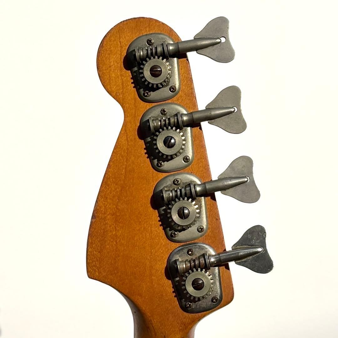 Electric Bass Guitar Fender USA Musicmaster Daphne Blue 1972 S/N