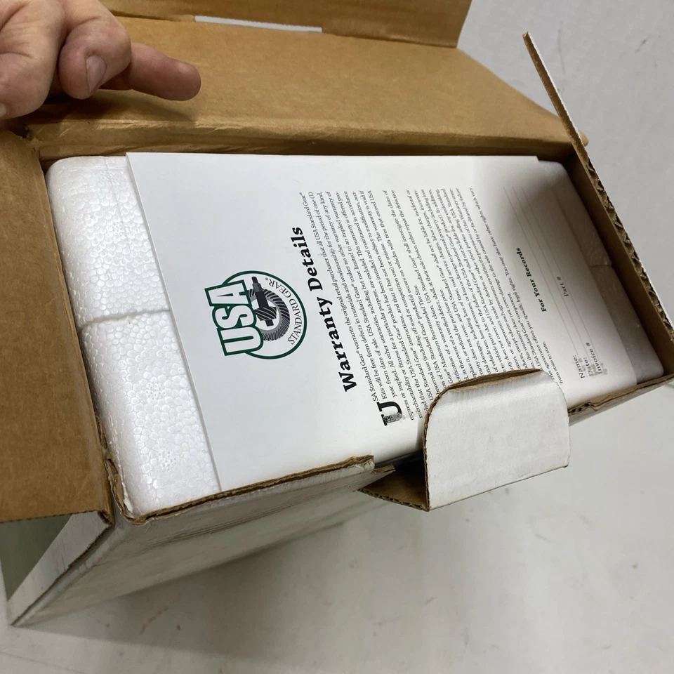 Engranaje estándar de EE. UU. ZG T7.5R-488R anillo y piñón Toyota nuevo sin abrir Bo Foto 3 de 3