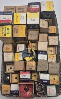 lot7 box of Tubes for Hifi Amplifier Radio Test Equipment preamp NOS
