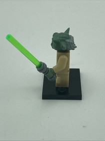 Lego Star Wars Yoda Minifigure Jedi sw0446 75002 The Clone Wars Gray Hair