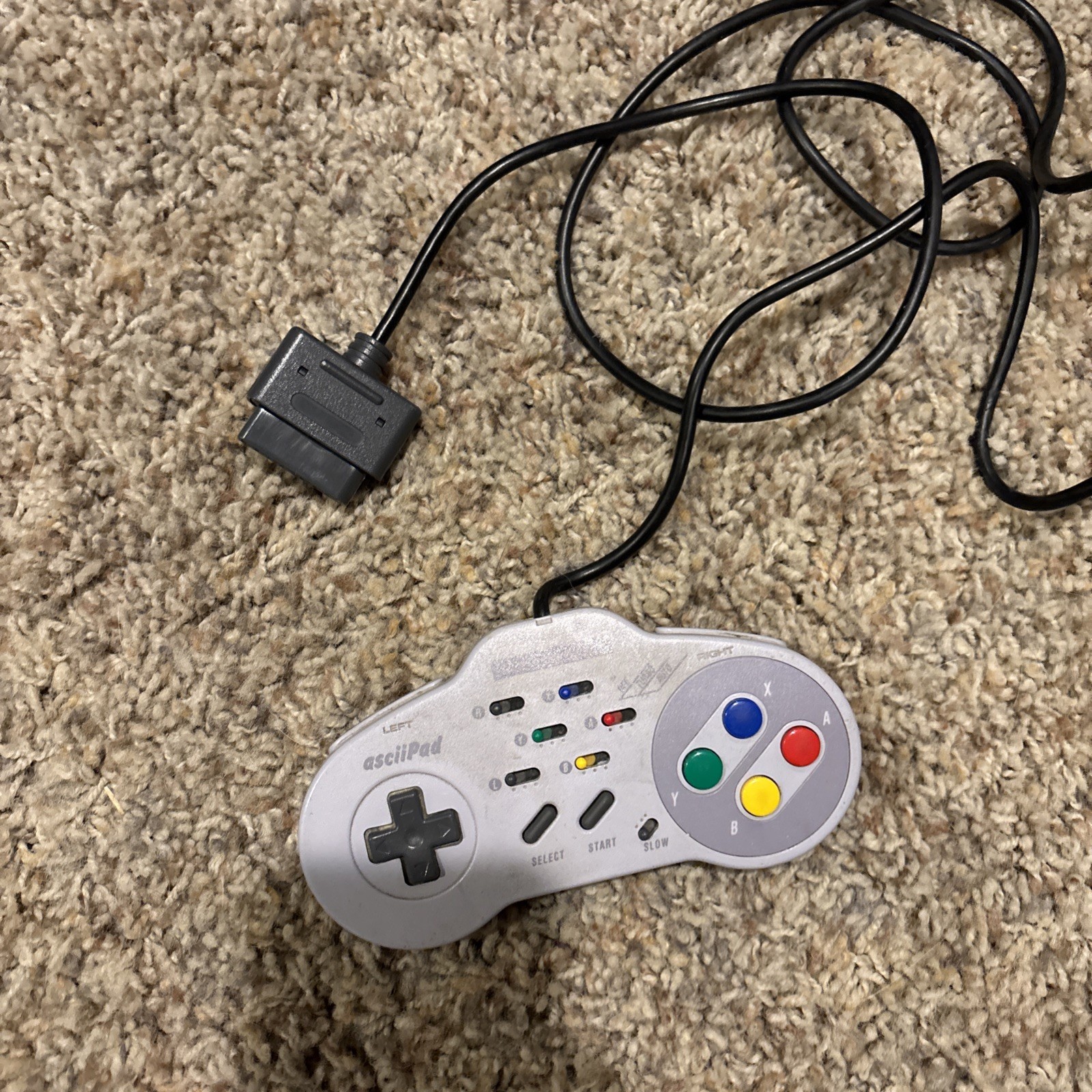 Turbo Controller Ascii Pad Snes Super Nintendo AsciiPad Turbo - Main Image