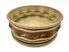 Stoneware clay BONSAI Pot saucer PLANTER Round brown black