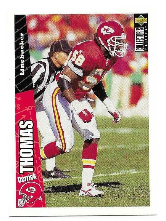 DERRICK THOMAS 1996 COLLECTOR'S CHOICE CARD MINT CONDITION