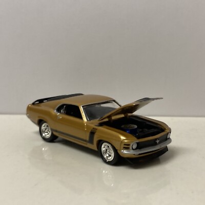 新品，低価 【中古】ミニカー 1/64 '70 Mustang Boss 302 #2(シルバー