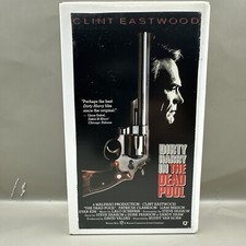 Dirty Harry In The Dead Pool VHS 1989 Clint Eastwood Clamshell Case