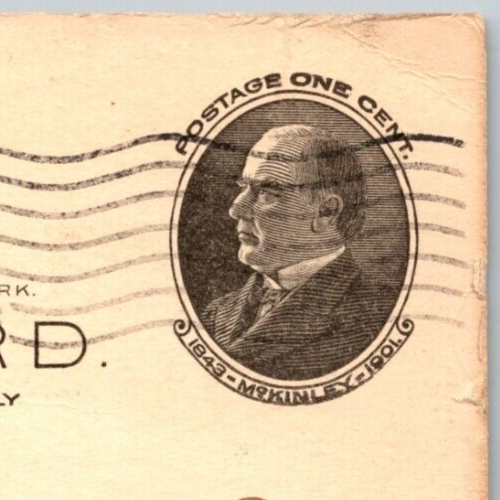 1902 UX18 US Postal Card McKinley 1c H. Habben & Co ST. LOUIS MO to New Salem ND - Picture 3 of 4