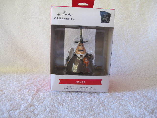 HALLMARK THE MAYOR NIGHTMARE BEFORE CHRISTMAS ORNAMENT - NEW