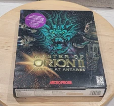 Vtg BIG BOX PC Game Master of Orion 2 Battle at Antares (1996) *EMPTY BOX ONLY*