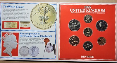 1985 United Kingdom BU Mint Set (#00022) | eBay