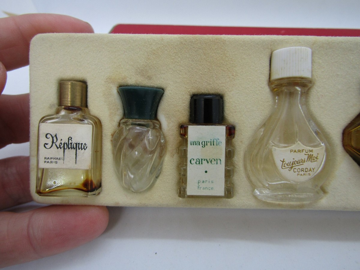 Harpers Bazaar great perfumes of France, Boxed 10 mini perfume set