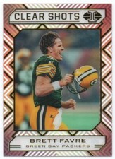 2020 Panini Illusions Clear Shots #12 Brett Favre Green Bay Packers