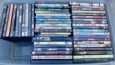 Lot of 50 Used VGUC DVD's Movies  TV Mixed Assorted Genre's