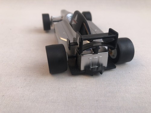 Scalextric C2318 Team Firestone No.4 F1 Car Silver Good Condition - Picture 5 of 7