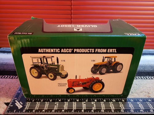 Ertl Oliver 1950T w/ FWA & Hiniker Cab 1/16 Diecast Farm Tractor Replica - Picture 3 of 5