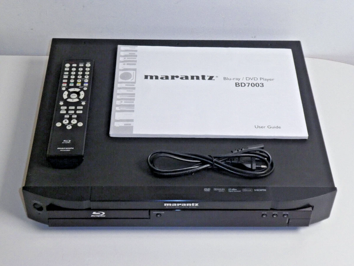 Marantz BD7003 High-End Blu-ray Schwarz inkl. FB&BDA, 2 Jahre Garantie
