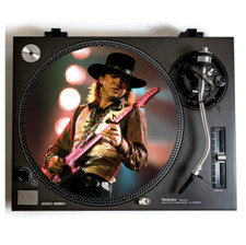 STEVIE RAY VAUGHN Turntable Slipmat for Vinyl Records 12" DJ Slip Mat rock vinyl