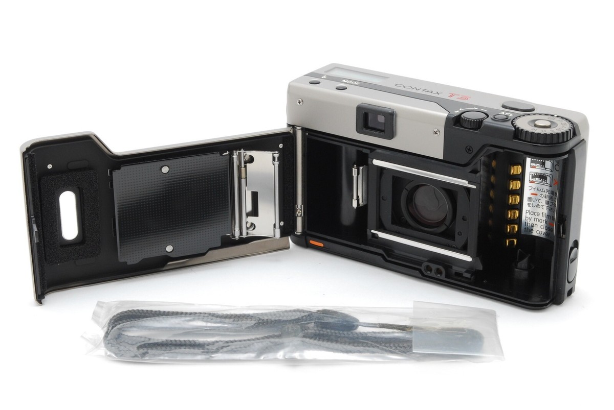 Top Mint] Contax T3 Titan Silver 35mm Film Camera Single