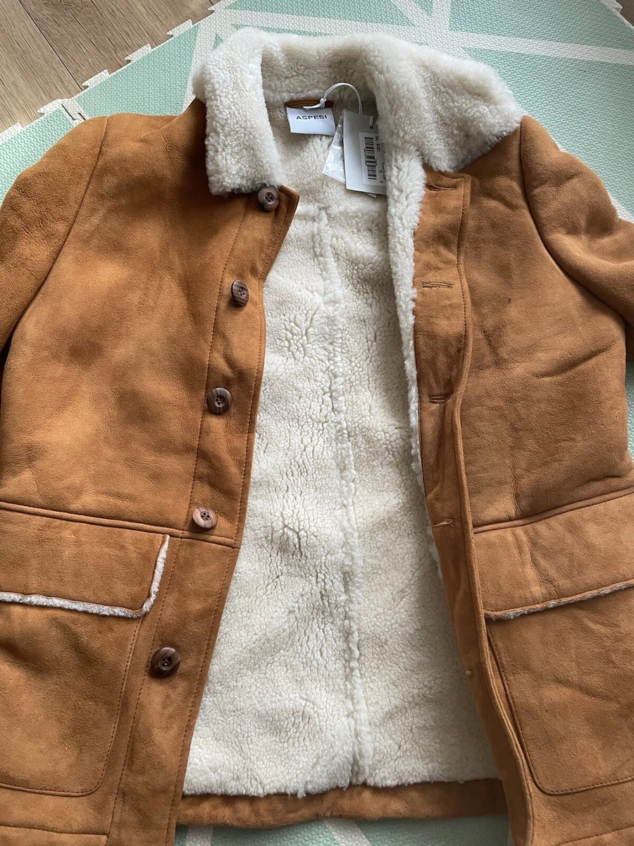Aspesi shearling jacket sale