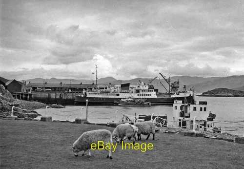 Photo 6x4 The Pier and Station at Kyle of Lochalsh View eastward, into Lo c1957