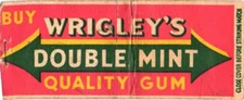 Buy Wrigley's Double Mint Quality Gum Vintage Matchbook Cover