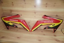 2004 Honda CRF250R CRF250 CRF 250 R Left Right Radiator Shroud Pair Aftermarket