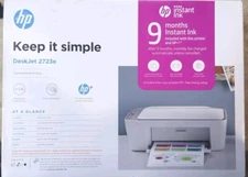 HP Deskjet 2723E All-In-One Wireless Color Inkjet Printer-New Sealed
