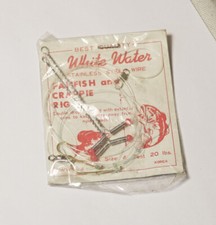 White Water Stainless Steel Panfish and Crappie Rig WWCR NEW OLD STOCK 
