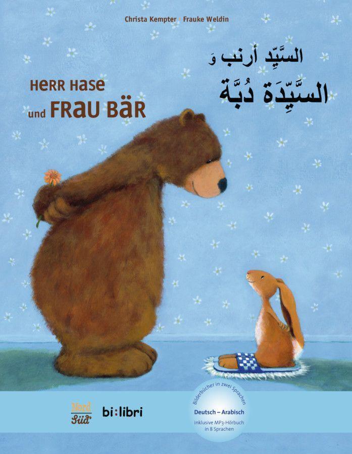 Thumbnail - Herr Hase & Frau Bär. Kinderbuch Deutsch- Arabisch Christa Kempter