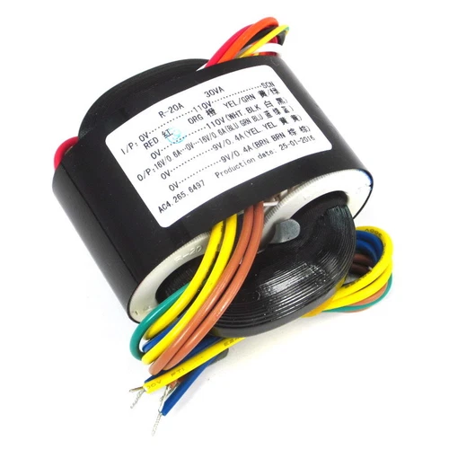 30W R-CORE Transformer for audio DAC AC110V /220V 9V*2+16V*2