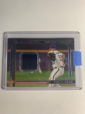 Brandon Woodruff 2022 National Treasures Field Gear Jersey Relic #D /99 Brewers