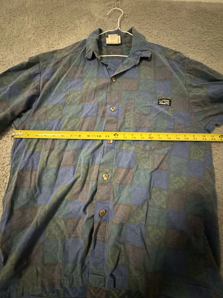Vintage JIMMY’Z Button Down Surf Shirt 1984 USA Made Size M - Image 4 of 4