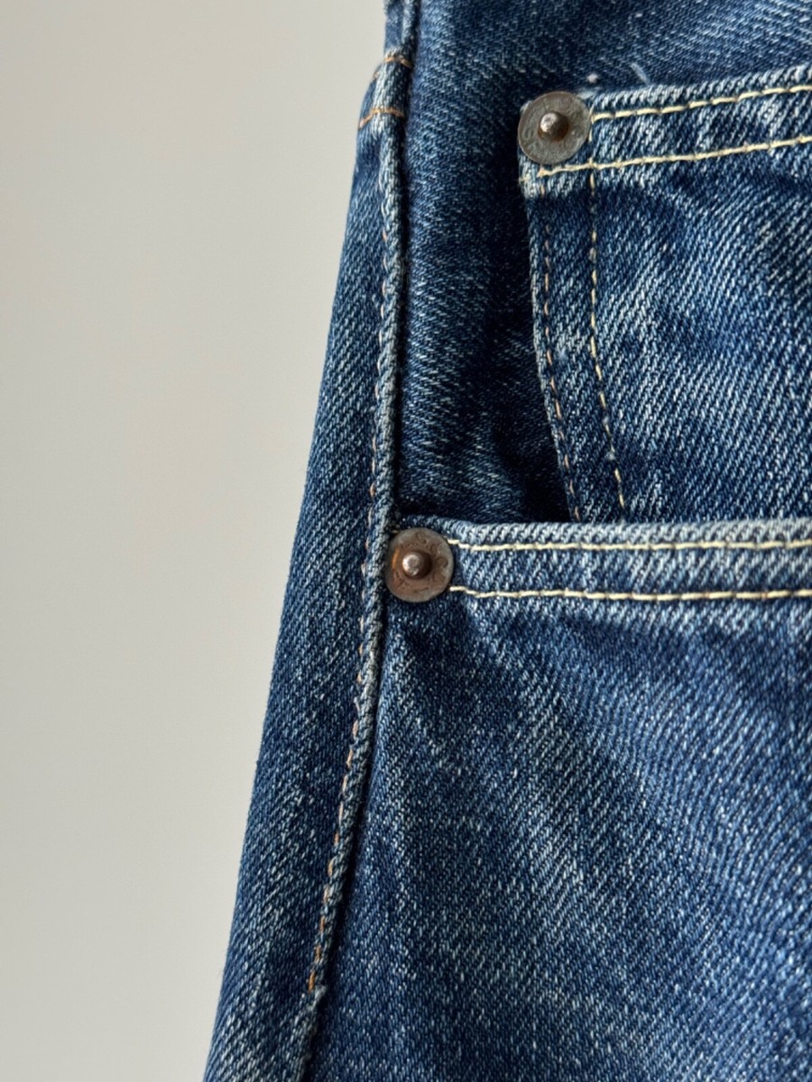 vintage LEVI‘S 502-0117 BIG-E Vintage 1960s Original USA Levi's 502 0117 'BIG E' Selvedge