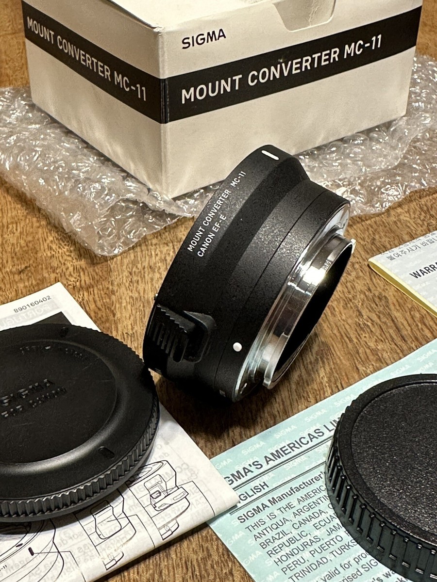 Sigma MC-11 Adapter Ring - Canon EF-mount to SONY E MOUNT A7