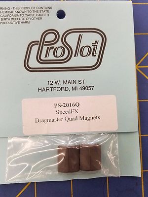 Proslot 2016Q SpeedFX Dragmaster Quad Magnets from Mid America