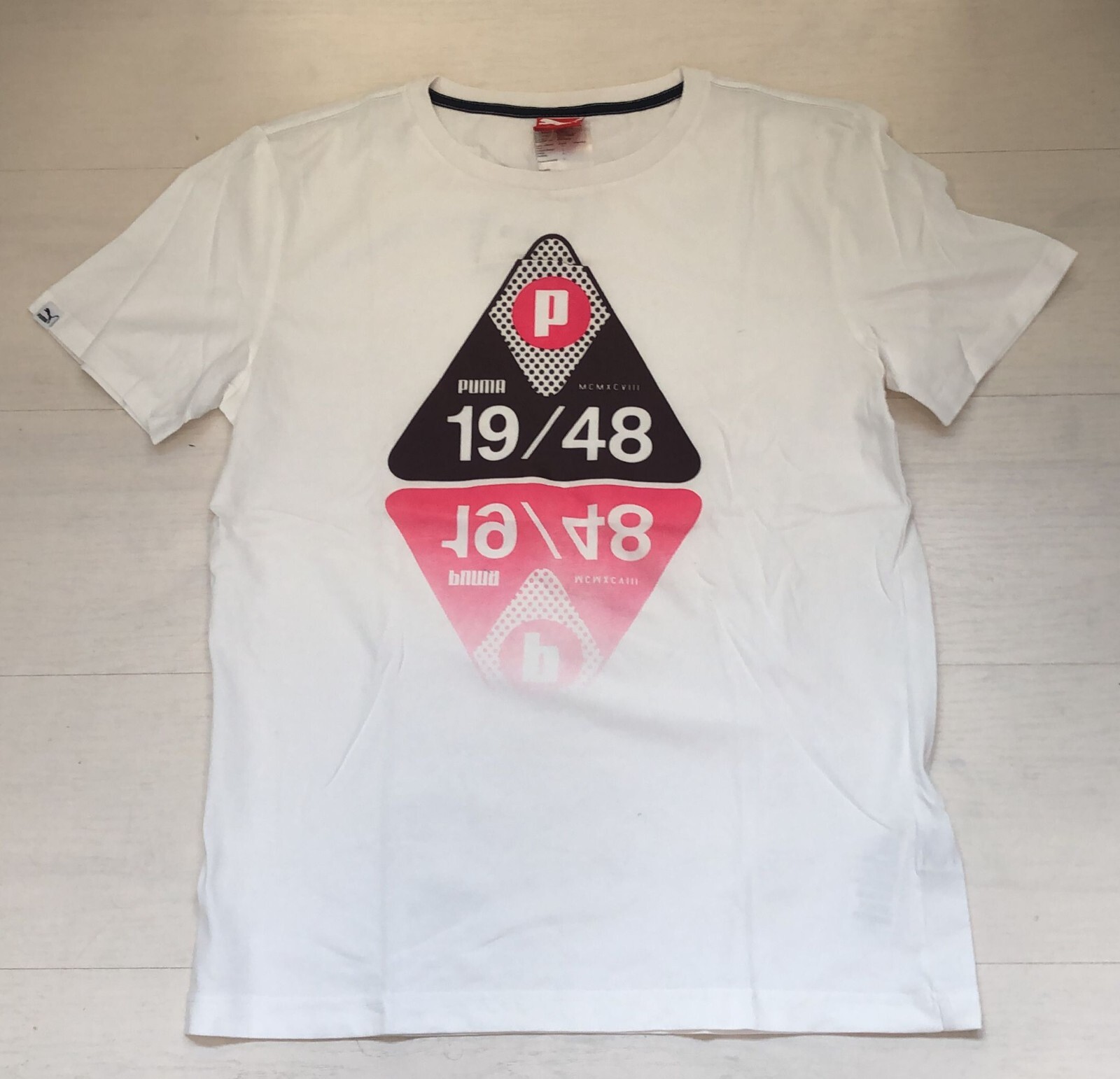 4196 Puma T-shirt 1948 Cotton Jersey Shirt Leisure Fitness