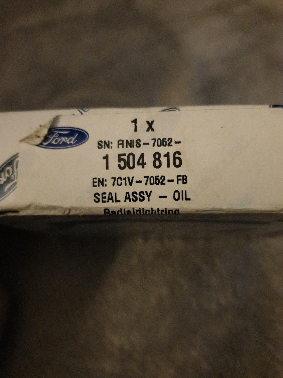 Genuine Ford Gearbox Oil Seal 1504816 for sale online | eBay 