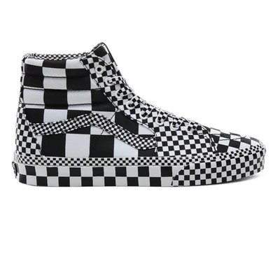 vans sk8 hi all over checkerboard