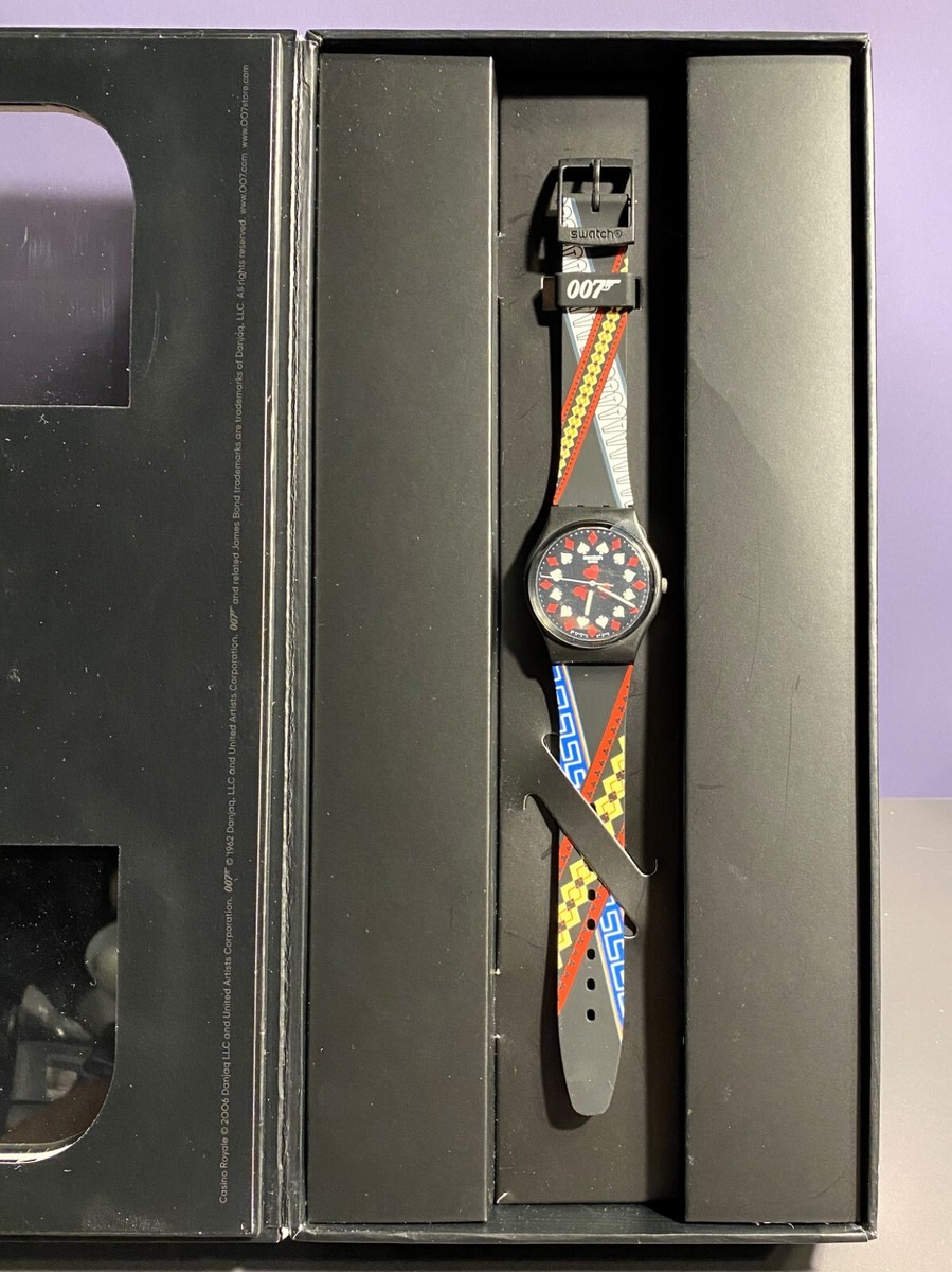 swatch 007 casino royale