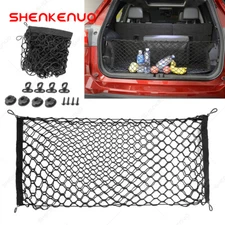 Rear Trunk Envelope Style Mesh Cargo Net for DODGE DURANGO 1998-2022 Brand Y01