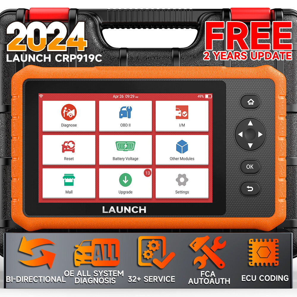  LAUNCH CRP919C Lite OBD2 Bidirectional Scanner Full System Diagnostic Coding