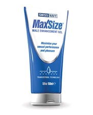 Swiss Navy Max Size Male Enhancement Penis Gel Cream - Choose Size