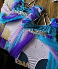 Dance competition Duo costume CM Semi custom