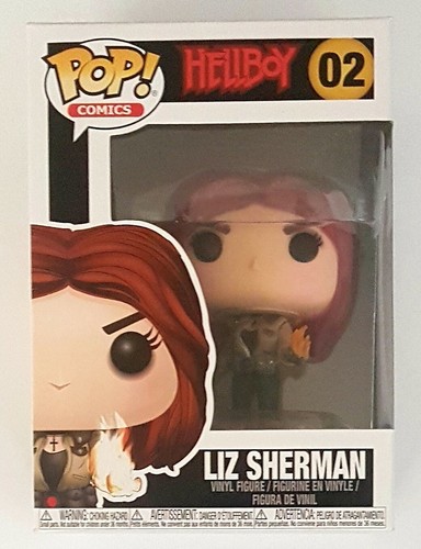Figurine FUNKO POP !® Comics #02 HELLBOY - LIZ SHERMAN Neuf ! emballage d'origine